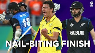 New Zealand and Australia play out Eden Park thriller  CWC 2015 [upl. by Sinne]