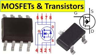 MOSFETs amp Transistors testing how MOSFET amp Transistor works  MOSFET Transistor pin configuration [upl. by Retsof]