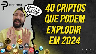 AS MELHORES CRIPTOS PARA 2024 Blockchain DeFi Games IA Memecoin  COMO INVESTIR PASSO A PASSO [upl. by Peta190]