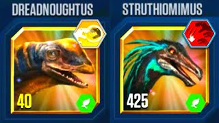 DREADNOUGHTUS VS STRUTHIOMIMUS  HT GAME [upl. by Aicilyhp]