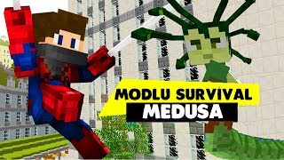 3Sezon Minecraft Modlu Survival Bölüm 28  YILAN BAŞLI MEDUSA🐍 [upl. by Orelee]