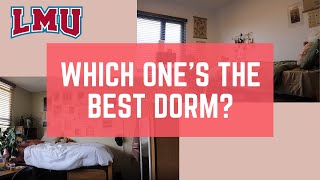 EVERY FRESHMAN DORM at LMU  college dorm tour [upl. by Severin]