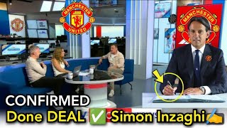 ✅ BREAKING DONE DEAL CONFIRMED ✅ SIMON INZAGHI ✍️💯 AGREEMENT REACHED [upl. by Cynar]