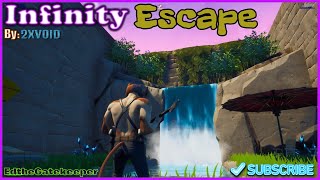 Infinity Escape By 2XVOID 259667522287 All Secrets Fortnite Creative Escape Map Walkthrough [upl. by Violette]