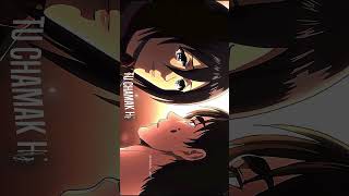 Eremika Edit  Repost  shorts eren mikasa attackontitanedit [upl. by Ardnuahs]