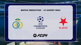 Royale Union SaintGilloise vs SK Slavia Prague  Prediction  202425 UEFA Champions League 3QR [upl. by Telimay]