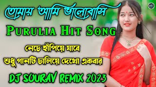 Tomay Ami Bhalobashi  Tai Tomar Kache Ashi  Megnet Bass Mix  Dj Sourav Remix 2023 [upl. by Ynahteb]