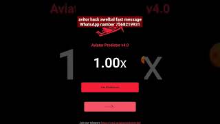 aviator predictor V40 activation code 100 working [upl. by Tony925]