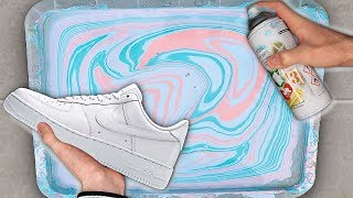 HYDRO Dipping AIR Force 1s Giveaway Winner [upl. by Eudosia]