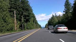 Port Angeles to Port Townsend on US 101 and Wash 20 Time Lapse Drive [upl. by Ijies]