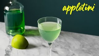 The BEST Appletini Recipe w DIY Sour Apple Liqueur amp Aquavit [upl. by Mick152]