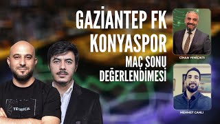 Gaziantep FK  Konyaspor  Maç Sonu Değerlendirmesi  Var Odası [upl. by Llehcor]