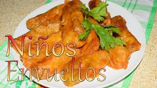 Receta Niños Envueltos  Cocinando con Yolanda [upl. by Aikrehs151]