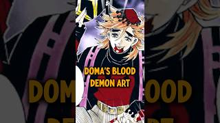 Doma Blood Demon Art Explained  Demon Slayer shorts [upl. by Hayden586]