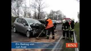 Unfall bei Neukirchen Ein Toter auf B 454 [upl. by Iad162]