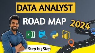 Data Analyst Roadmap  How to Become a Data Analyst in 2024  Data Analyst [upl. by Pavlish450]