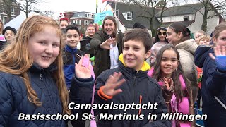 Carnavalsoptocht Sint Martinusschool Millingen [upl. by Kedezihclem]