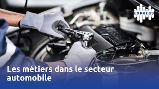 Les métiers dans le secteur automobile [upl. by Nnylimaj]