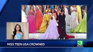 New Miss Teen USA speaks about win gives advice to others about pageant life [upl. by Thalia]