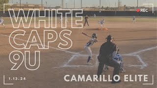 11324  Whitecaps 9U vs Camarillo Elite Lara 9U [upl. by Daggett]