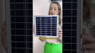 Conheça o Painel Solar Komaes 5W disponível na Solar BrasilKomaes PainelSolar energiasolar [upl. by Hunfredo174]