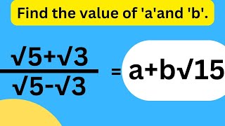 rationalise the denominator find a and b number system class 9 most important questions [upl. by Analram]