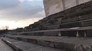 Hitler Spoke from This Tribune on Zeppelin Field The Nazi Party Rally Grounds As It Looks Today [upl. by Comptom]