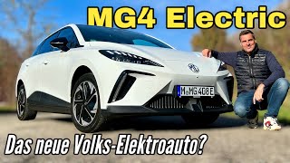 MG4 Electric 64 kWh Besser als VW ID3 und Co Das neue VolksElektroauto im Test  Review [upl. by Inverson75]