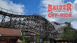 Balder OffRide Footage Liseberg Intamin PreFabricated Wood Coaster  NonCopyright [upl. by Antebi]