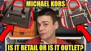 Michael Kors IS IT RETAIL OR IS IT OUTLET My Top 3 Tips [upl. by Brott978]