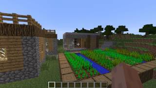 Awesome npc village diamonds at spawn Minecraft seed 1710 [upl. by Beeck379]