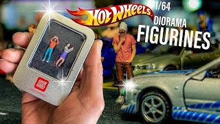 164 Diorama Figurines Unboxing and Review Adding Personality on 164 Diorama Layouts hotwheels [upl. by Medea]