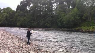 Spey Casting in Scotland [upl. by Ettevad98]