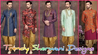 Men Latest amp trendy sherwani design  indian wedding sherwani ideas Sherwani  SP FashionPoint [upl. by Anilocin]