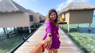 Our Maldives Honeymoon Last Day 🤩 [upl. by Ynaffet]