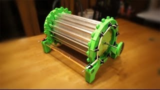 3D Printed AtmoMotor HV Atmospheric Motor  Wireless Energy [upl. by Toulon701]