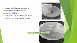 Gravimetric Determination of Chloride Lecture  Experimental Part ASUOnline Learning [upl. by Ymmik]