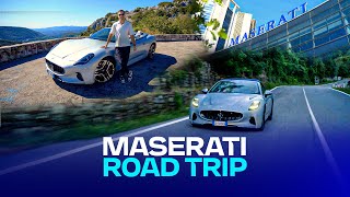 From Modena to Monaco 🔱  The Great Maserati Road Trip with Saunders CB [upl. by Hinkel]