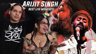 Waleska amp Efra react to Arijit Singh Best Live Moments 2019  2024 [upl. by Allx954]