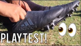 Adidas X 17 PURESPEED Magnetic Storm Pack Black  Review and Playtest [upl. by Utir]