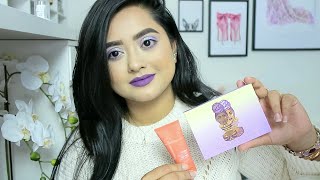 JUVIAS PLACE Foundation Concealer amp THE Violet Palette REVIEW  Sinthia Rahman [upl. by Boarer]