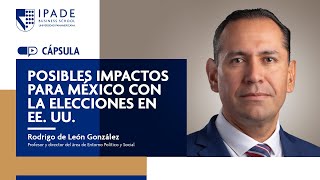 Posibles impactos para México con la elecciones en EE UU [upl. by Sokem]