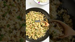 Quick amp Easy Cauliflower Rice Bowl Recipe [upl. by Llehcar742]