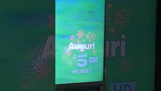 mediaset canale 5 logo auguri 20232024 [upl. by Bulley]