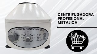 Centrifugadora de plasma uso y cuidados básicos  Col Virtual Shop [upl. by Killoran]