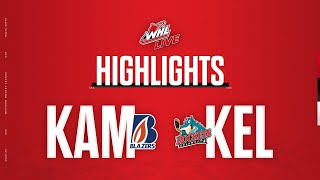 Kamloops Blazers at Kelowna Rockets 126  WHL Highlights 202324 [upl. by Asiak]