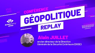 Conférence Géopolitique dAlain Juillet à Mines Nancy 2023 [upl. by Janka798]