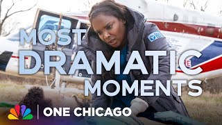 The Most Dramatic Chicago Med Fire and PD Moments  One Chicago  NBC [upl. by Frederik]