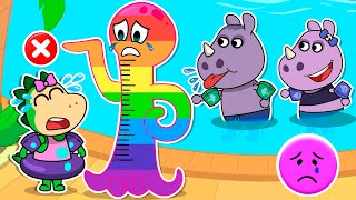 💦 Sparkle vs the Tallest Slide Ever Pool Safety Tips and other Fun Stories for Kids by Fire Spike [upl. by Hans]