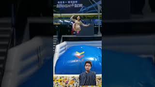 funny trampoline fun trampolinpark music remix newsong song cover 4633this [upl. by Zoara]